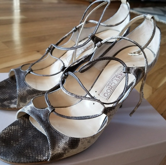 Jimmy Choo Strappy Heels - Picture 4 of 6